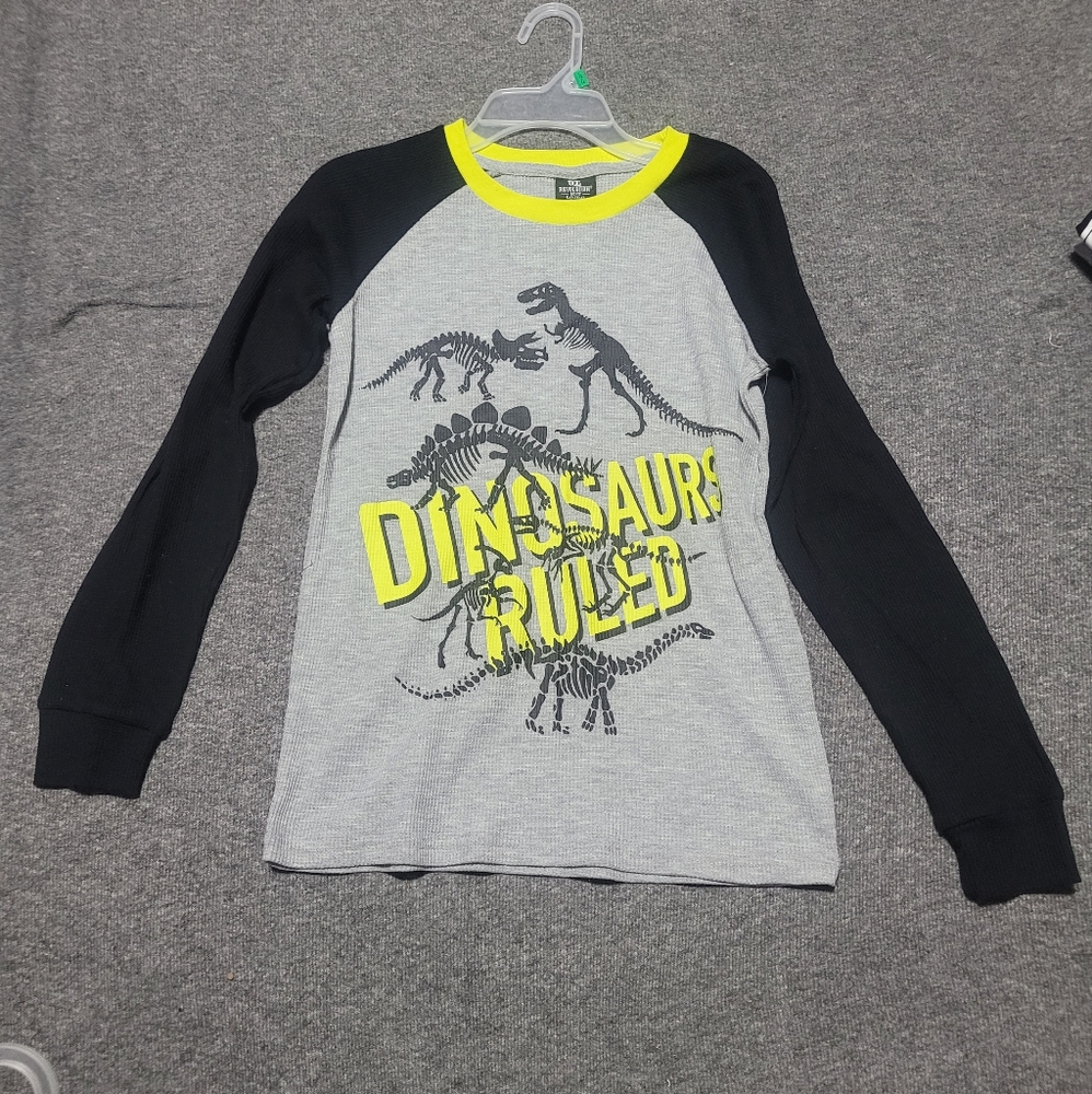 NEW "Dinosaurs Rule" L/S Tee~Revolution~L (12/14).